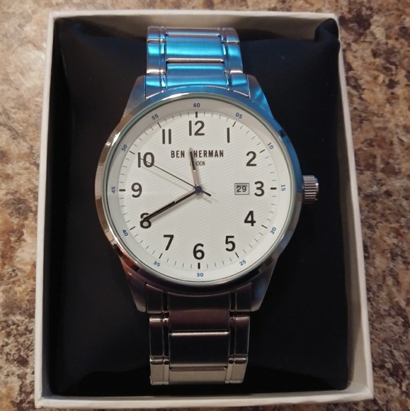 Ben Sherman Other - BEN SHERMAN Men's Silvertone Watch-Price is Firm Ben Sherman Other - BEN SHERMAN Men's Silvertone Watch-Price is Firm